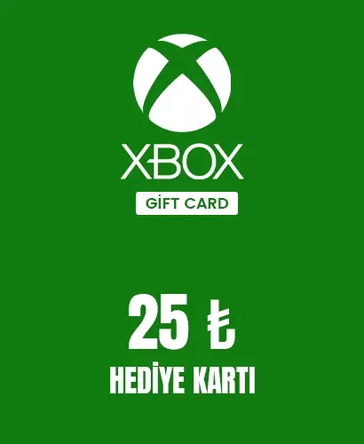 25 TL Xbox Hediye Kartı