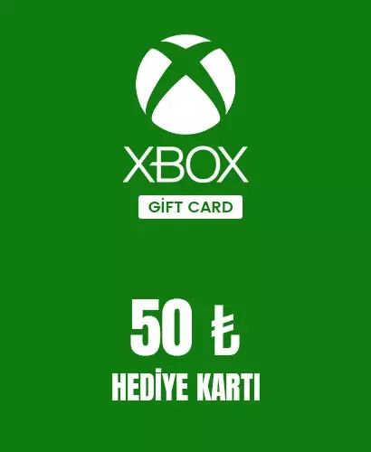 50 TL Xbox Hediye Kartı