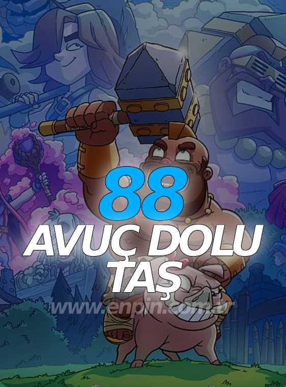 Clash Royale Avuç Dolusu Taş ( 80 + 8 )