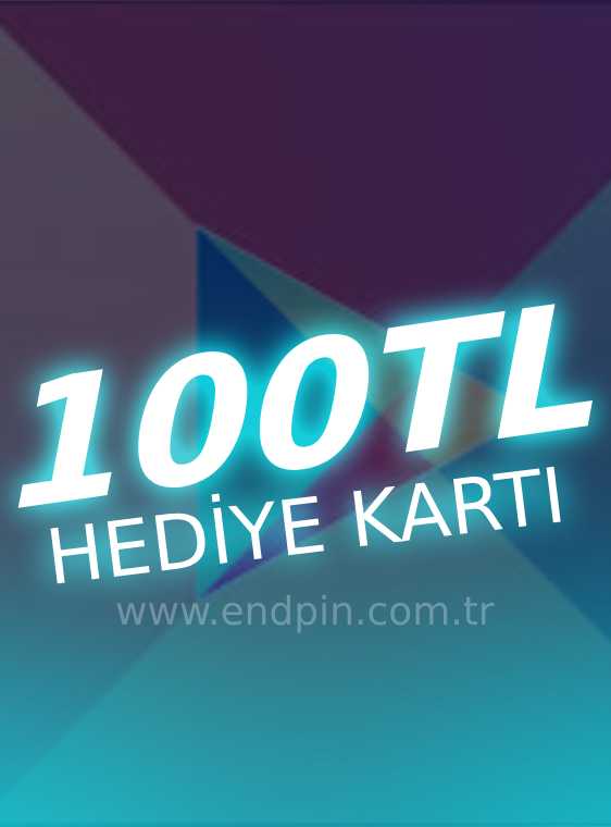 Google Play 100 TL Hediye Kartı