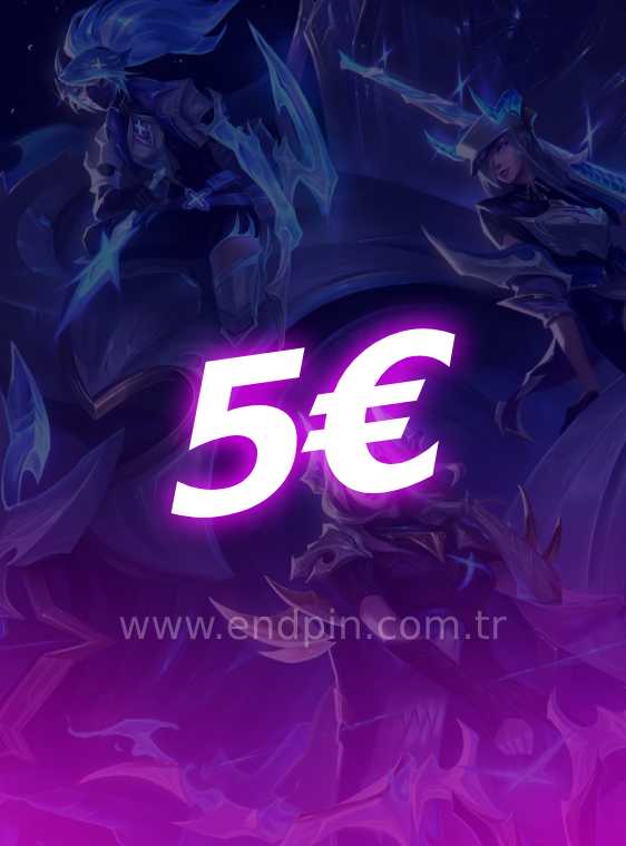 League Of Legends EU West 5 Euro Points